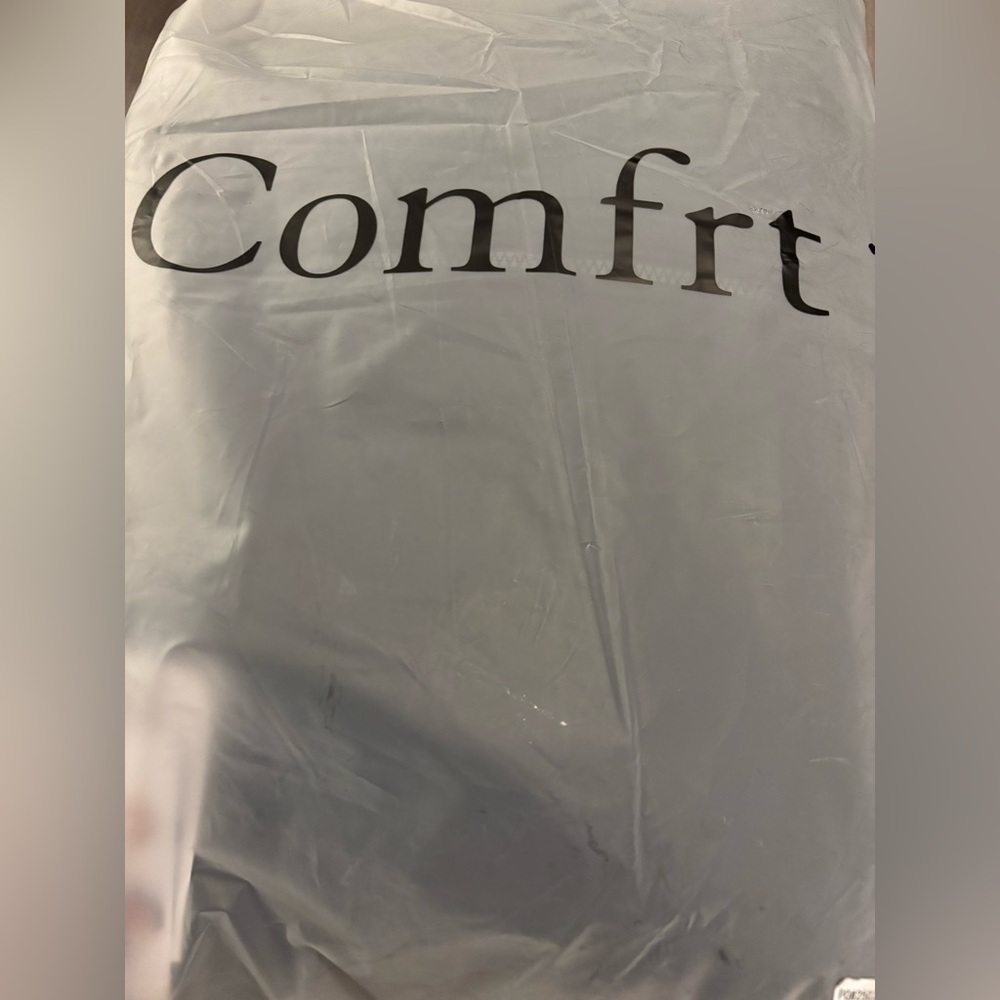 Comfrt Onyx Black Weighted Hoodie - Picture 5 of 6